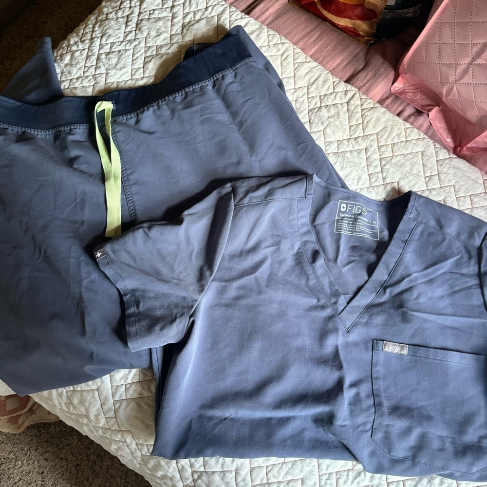 Rare Figs blue gray color set